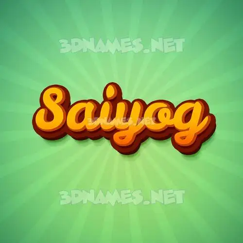 saiyog in Green Rays style - 3D name wallpaper saiyog in Green Rays style - 3D name wallpaper