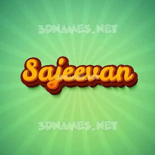 sajeevan in Green Rays style - 3D name wallpaper sajeevan in Green Rays style - 3D name wallpaper
