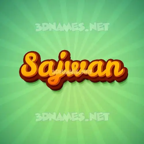 sajwan in Green Rays style - 3D name wallpaper sajwan in Green Rays style - 3D name wallpaper