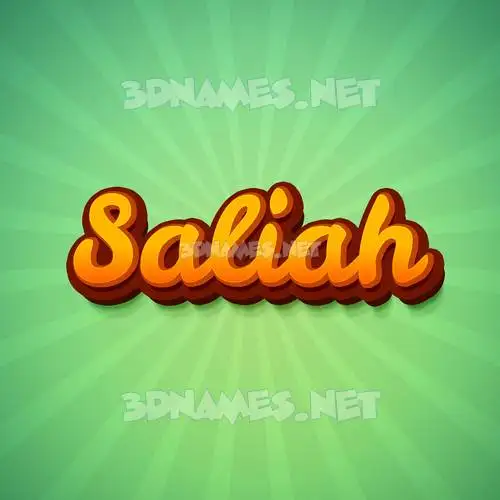 saliah in Green Rays style - 3D name wallpaper saliah in Green Rays style - 3D name wallpaper