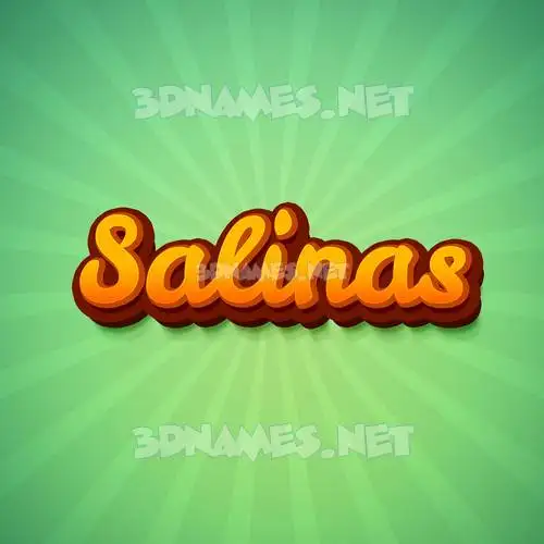salinas in Green Rays style - 3D name wallpaper salinas in Green Rays style - 3D name wallpaper