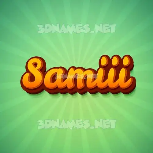 samiii in Green Rays style - 3D name wallpaper samiii in Green Rays style - 3D name wallpaper