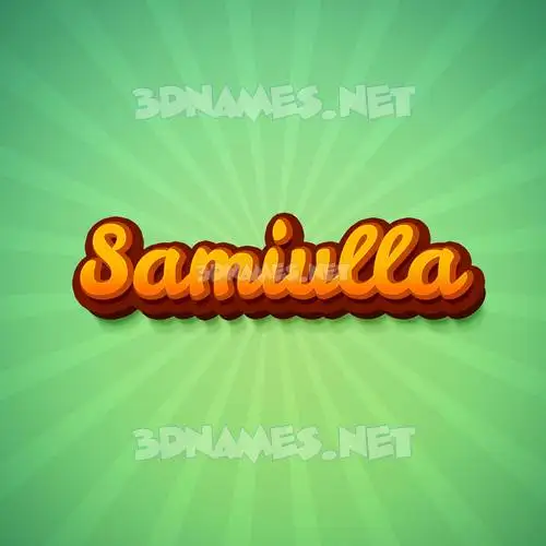 samiulla in Green Rays style - 3D name wallpaper samiulla in Green Rays style - 3D name wallpaper
