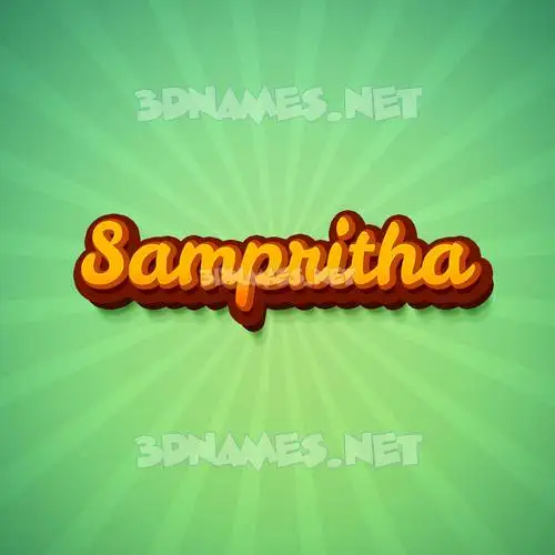 sampritha in Green Rays style - 3D name wallpaper sampritha in Green Rays style - 3D name wallpaper
