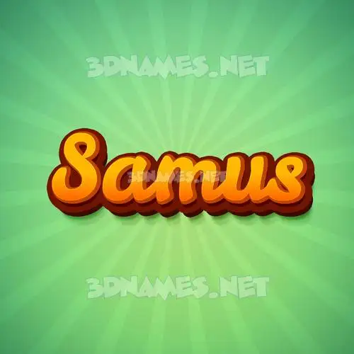 samus in Green Rays style - 3D name wallpaper samus in Green Rays style - 3D name wallpaper