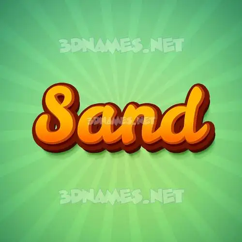 sand in Green Rays style - 3D name wallpaper sand in Green Rays style - 3D name wallpaper