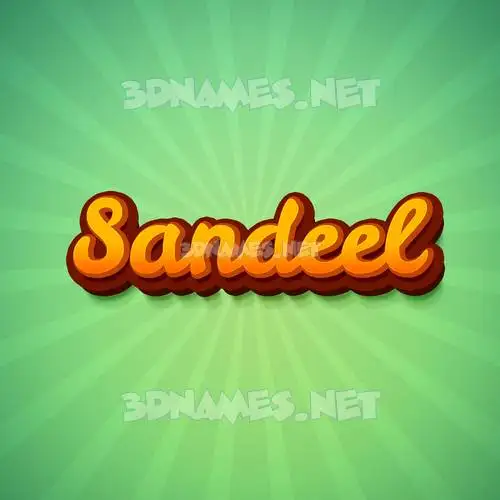 sandeel in Green Rays style - 3D name wallpaper sandeel in Green Rays style - 3D name wallpaper