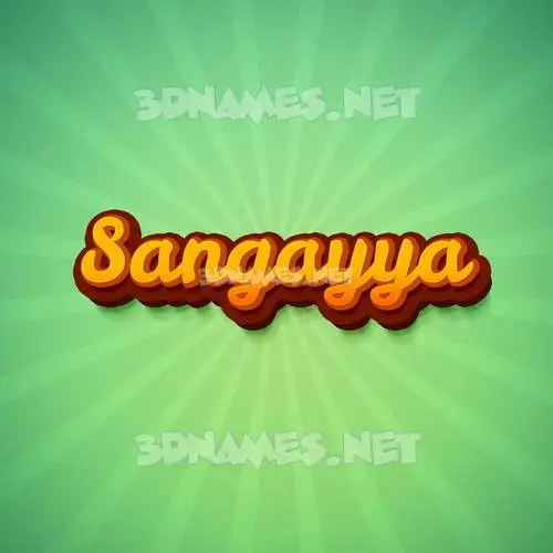 sangayya in Green Rays style - 3D name wallpaper sangayya in Green Rays style - 3D name wallpaper