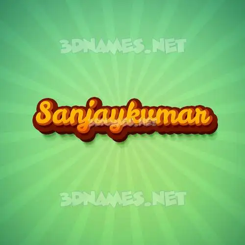 sanjaykvmar in Green Rays style - 3D name wallpaper sanjaykvmar in Green Rays style - 3D name wallpaper