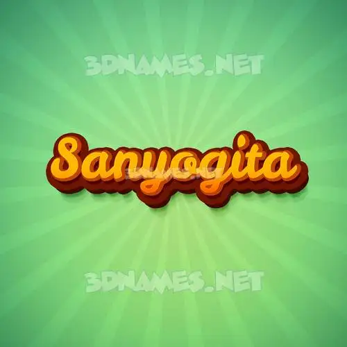 sanyogita in Green Rays style - 3D name wallpaper sanyogita in Green Rays style - 3D name wallpaper