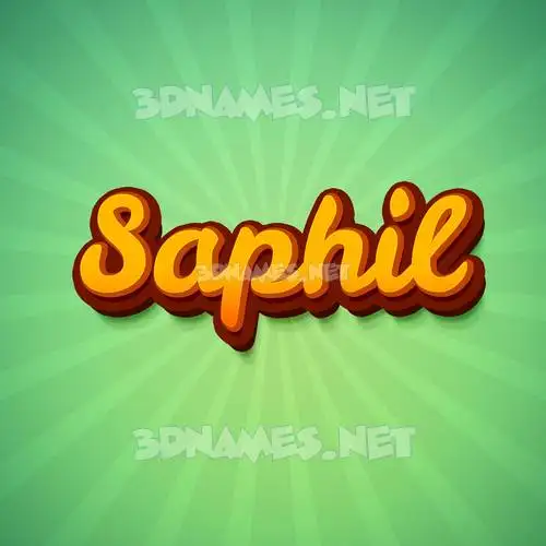 saphil in Green Rays style - 3D name wallpaper saphil in Green Rays style - 3D name wallpaper