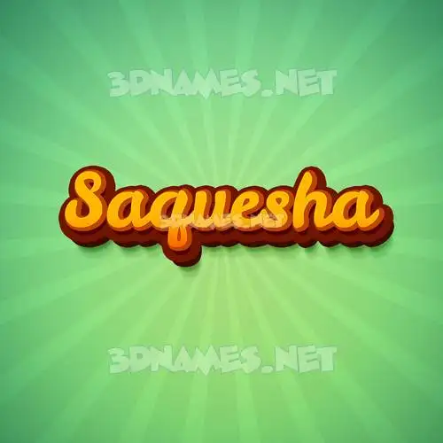 saquesha in Green Rays style - 3D name wallpaper saquesha in Green Rays style - 3D name wallpaper