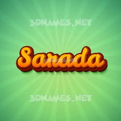 sarada in Green Rays style - 3D name wallpaper sarada in Green Rays style - 3D name wallpaper