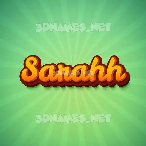 sarahh in Green Rays style - 3D name wallpaper sarahh in Green Rays style - 3D name wallpaper