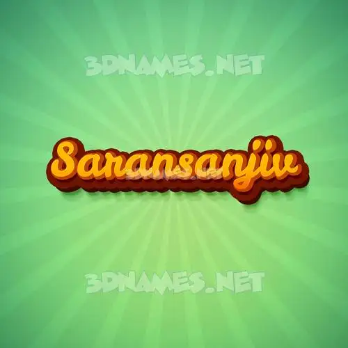 saransanjiv in Green Rays style - 3D name wallpaper saransanjiv in Green Rays style - 3D name wallpaper