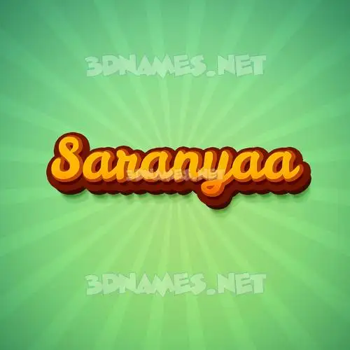 saranyaa in Green Rays style - 3D name wallpaper saranyaa in Green Rays style - 3D name wallpaper