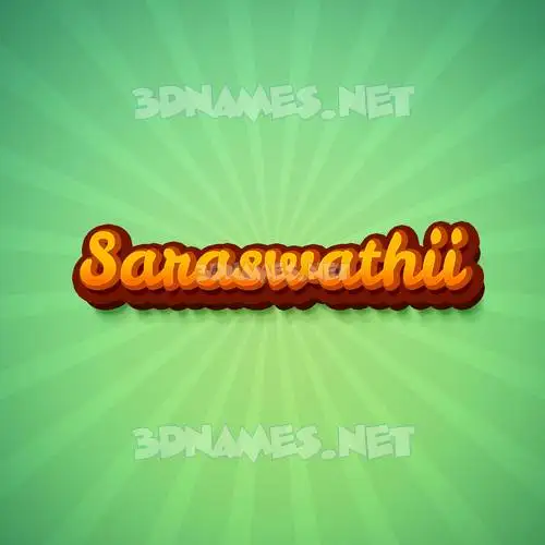 saraswathii in Green Rays style - 3D name wallpaper saraswathii in Green Rays style - 3D name wallpaper