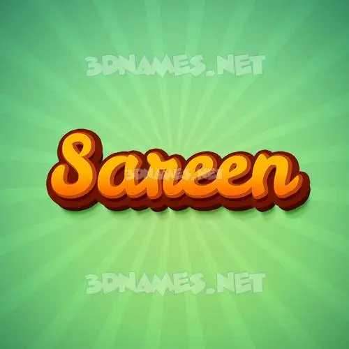 sareen in Green Rays style - 3D name wallpaper sareen in Green Rays style - 3D name wallpaper