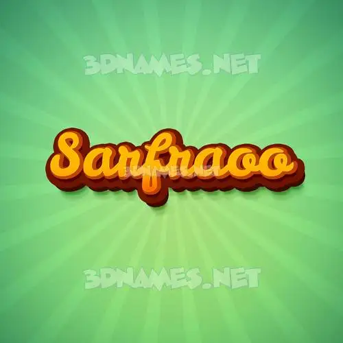 sarfraoo in Green Rays style - 3D name wallpaper sarfraoo in Green Rays style - 3D name wallpaper