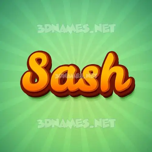 sash in Green Rays style - 3D name wallpaper sash in Green Rays style - 3D name wallpaper