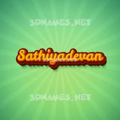 sathiyadevan in Green Rays style - 3D name wallpaper sathiyadevan in Green Rays style - 3D name wallpaper