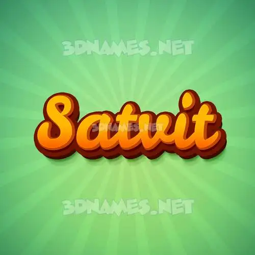 satvit in Green Rays style - 3D name wallpaper satvit in Green Rays style - 3D name wallpaper