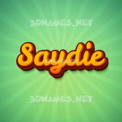 saydie in Green Rays style - 3D name wallpaper saydie in Green Rays style - 3D name wallpaper