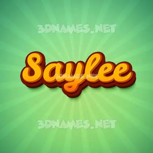 saylee in Green Rays style - 3D name wallpaper saylee in Green Rays style - 3D name wallpaper