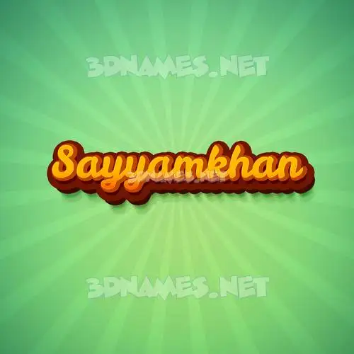 sayyamkhan in Green Rays style - 3D name wallpaper sayyamkhan in Green Rays style - 3D name wallpaper