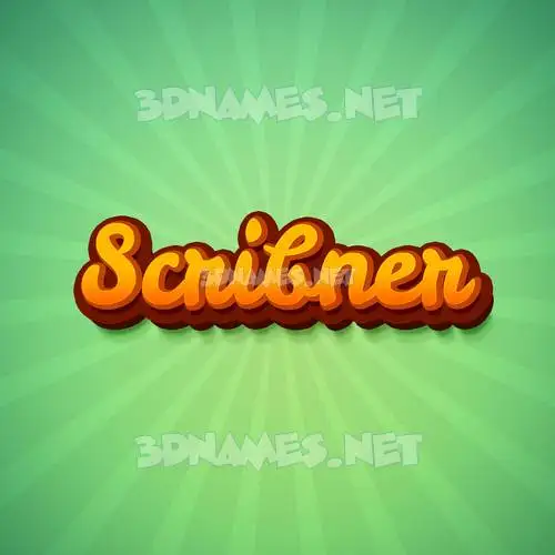 scribner in Green Rays style - 3D name wallpaper scribner in Green Rays style - 3D name wallpaper