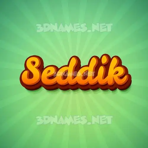 seddik in Green Rays style - 3D name wallpaper seddik in Green Rays style - 3D name wallpaper