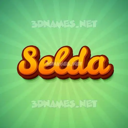 selda in Green Rays style - 3D name wallpaper selda in Green Rays style - 3D name wallpaper
