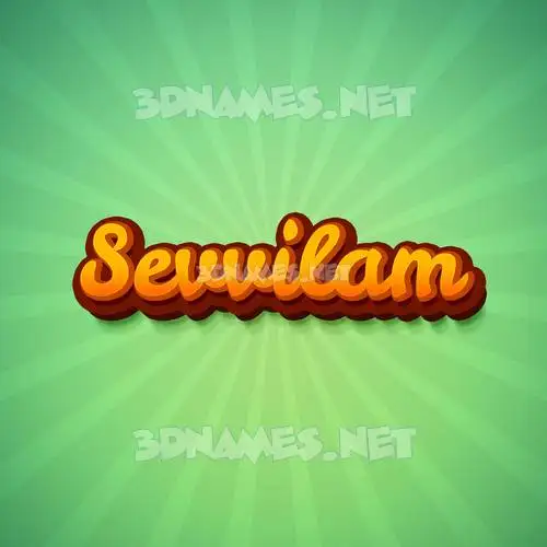 sevvilam in Green Rays style - 3D name wallpaper sevvilam in Green Rays style - 3D name wallpaper