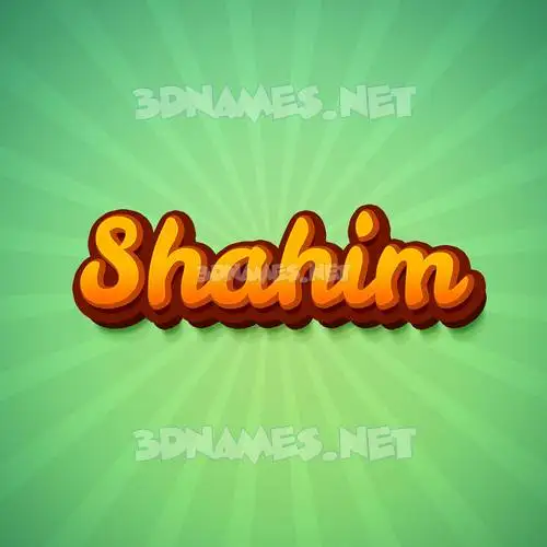 shahim in Green Rays style - 3D name wallpaper shahim in Green Rays style - 3D name wallpaper