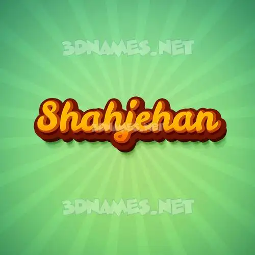 shahjehan in Green Rays style - 3D name wallpaper shahjehan in Green Rays style - 3D name wallpaper