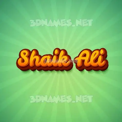 shaik ali in Green Rays style - 3D name wallpaper shaik ali in Green Rays style - 3D name wallpaper