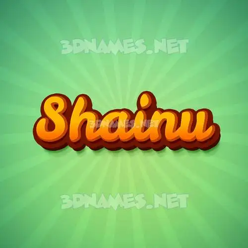 shainu in Green Rays style - 3D name wallpaper shainu in Green Rays style - 3D name wallpaper