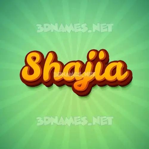 shajia in Green Rays style - 3D name wallpaper shajia in Green Rays style - 3D name wallpaper