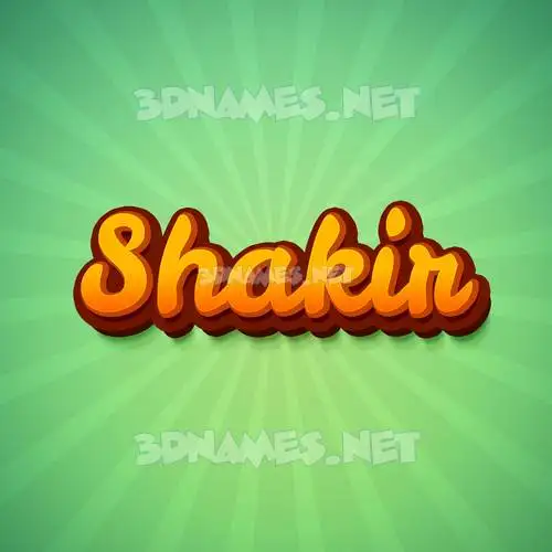 shakir in Green Rays style - 3D name wallpaper shakir in Green Rays style - 3D name wallpaper