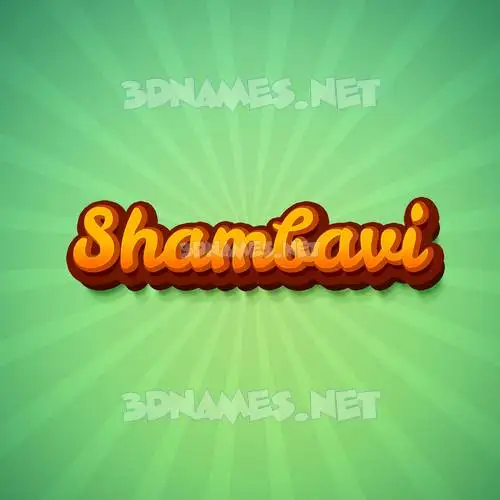 shambavi in Green Rays style - 3D name wallpaper shambavi in Green Rays style - 3D name wallpaper