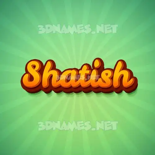 shatish in Green Rays style - 3D name wallpaper shatish in Green Rays style - 3D name wallpaper