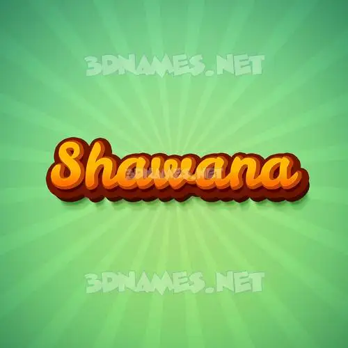 shawana in Green Rays style - 3D name wallpaper shawana in Green Rays style - 3D name wallpaper