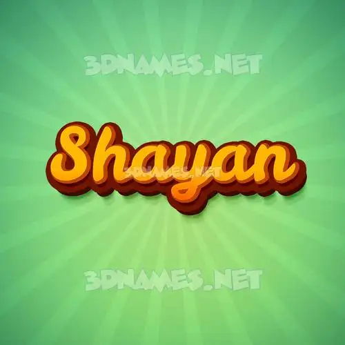shayan in Green Rays style - 3D name wallpaper shayan in Green Rays style - 3D name wallpaper