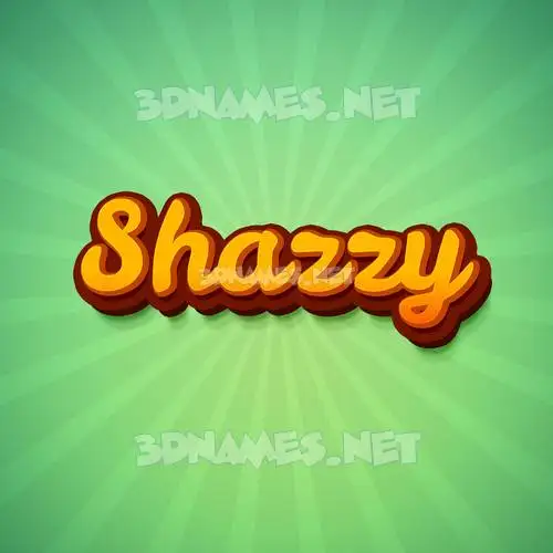 shazzy in Green Rays style - 3D name wallpaper shazzy in Green Rays style - 3D name wallpaper