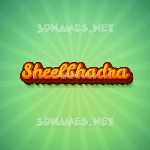 sheelbhadra in Green Rays style - 3D name wallpaper sheelbhadra in Green Rays style - 3D name wallpaper