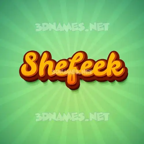 shefeek in Green Rays style - 3D name wallpaper shefeek in Green Rays style - 3D name wallpaper