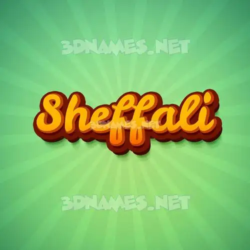 sheffali in Green Rays style - 3D name wallpaper sheffali in Green Rays style - 3D name wallpaper