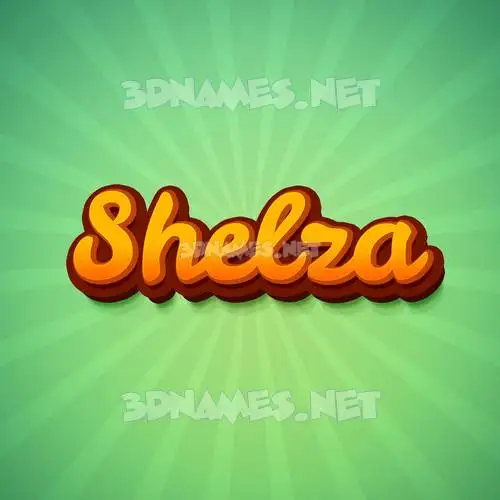 shelza in Green Rays style - 3D name wallpaper shelza in Green Rays style - 3D name wallpaper