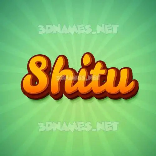 shitu in Green Rays style - 3D name wallpaper shitu in Green Rays style - 3D name wallpaper