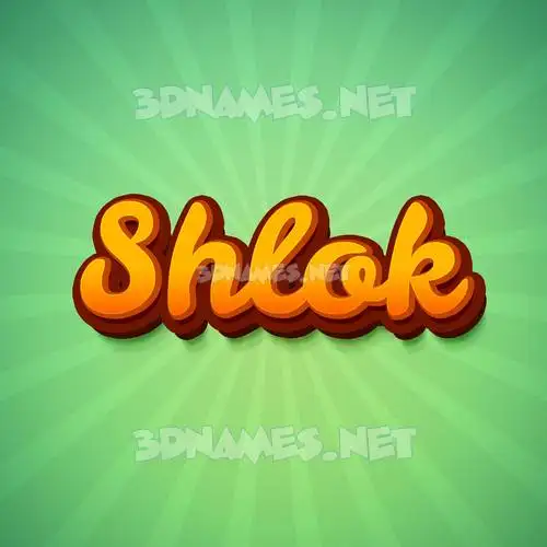 shlok in Green Rays style - 3D name wallpaper shlok in Green Rays style - 3D name wallpaper